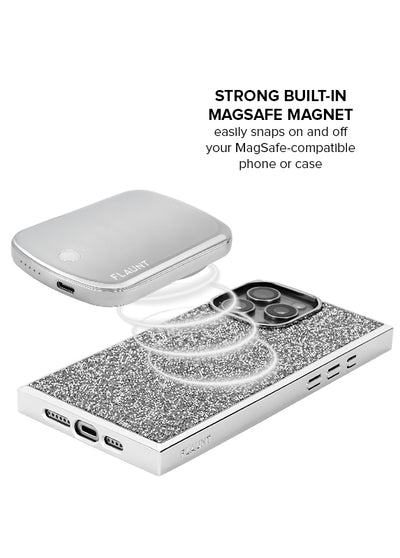 Silver MagSafe Battery Pack (Works with MagSafe Cases Only)