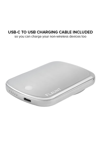 Silver MagSafe Battery Pack (Works with MagSafe Cases Only)