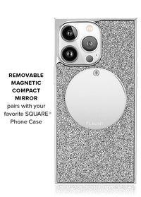 ["Silver", "Metallic", "MagSafe", "Compact", "Mirror", "(Works", "with", "MagSafe", "Cases", "Only)"]