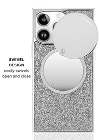 ["Silver", "Metallic", "MagSafe", "Compact", "Mirror", "(Works", "with", "MagSafe", "Cases", "Only)"]