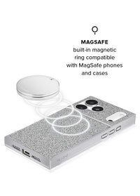 ["Silver", "Metallic", "MagSafe", "Compact", "Mirror", "(Works", "with", "MagSafe", "Cases", "Only)"]