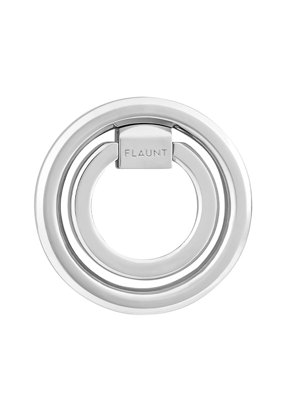 Silver Premium Metallic MagSafe Phone Ring Stand (Works with MagSafe Cases Only)