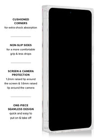 ["Rainbow", "Confetti", "Tortoise", "Shell", "SQUARE", "Galaxy", "Case", "#Samsung", "Galaxy", "S26", "Ultra"]