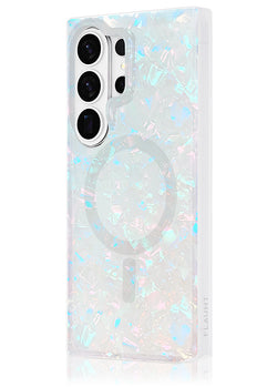 Opal Shell Square Samsung Galaxy Case #Galaxy S26 Ultra