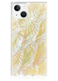 ["Butter", "Yellow", "Mother", "of", "Pearl", "SQUARE", "iPhone", "Case", "#iPhone", "15"]