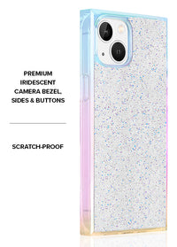 ["Iridescent", "Crystal", "Elegance", "SQUARE", "iPhone", "Case", "#iPhone", "16e/14/13", "+", "MagSafe,iPhone", "16e/15/14/13", "+", "MagSafe"]