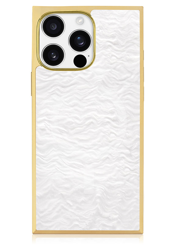 Elite Collection - SQUARE® Gilded Pearl iPhone Case