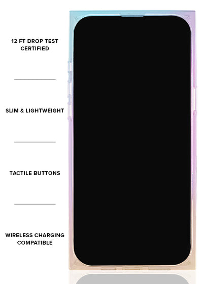 Iridescent Crystal Elegance SQUARE iPhone Case #iPhone 15 Pro Max + MagSafe,iPhone 15 Pro + MagSafe,iPhone 14 Pro Max + MagSafe,iPhone 14 Pro + MagSafe,iPhone 13 Pro Max + MagSafe,iPhone 13 Pro + MagSafe