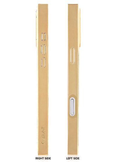 Gilded Onyx Elegance SQUARE iPhone Case #iPhone 16 + MagSafe