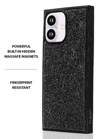 ["Black", "Crystal", "Elegance", "SQUARE", "iPhone", "Case", "#iPhone", "16", "+", "MagSafe,iPhone", "16", "Plus", "+", "MagSafe"]