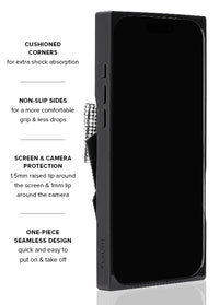 ["Black", "Velvet", "Bow", "Brilliance", "SQUARE", "iPhone", "Case", "#iPhone", "16", "Plus,iPhone", "16"]