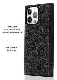 ["Black", "Crystal", "Elegance", "SQUARE", "iPhone", "Case", "#iPhone", "16", "Pro", "Max", "+", "MagSafe,iPhone", "16", "Pro", "+", "MagSafe"]