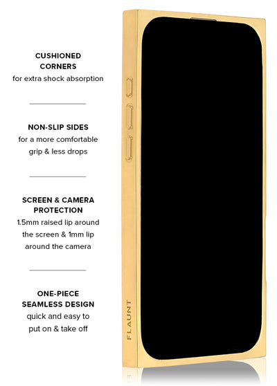 Gilded Pearl Elegance SQUARE iPhone Case #iPhone 16 Pro Max + MagSafe,iPhone 16 Pro + MagSafe