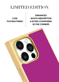 ["Gilded", "Fuchsia", "SQUARE", "iPhone", "Case", "#iPhone", "16", "Pro", "Max", "+", "MagSafe,iPhone", "16", "Pro", "+", "MagSafe"]