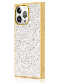 ["Gold", "Metallic", "Embellished", "Pearl", "SQUARE", "Phone", "Case", "#iPhone", "16", "Pro", "Max,iPhone", "16", "Pro"]