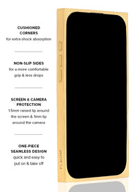 ["Gilded", "Turquoise", "SQUARE", "iPhone", "Case", "#iPhone", "16e/14/13", "+", "MagSafe"]