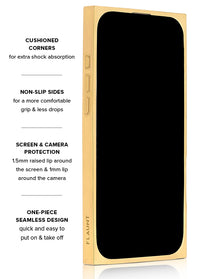 ["Gold", "Checkered", "Mother", "of", "Pearl", "SQUARE", "iPhone", "Case", "#iPhone", "16e/15/14/13", "+", "MagSafe"]