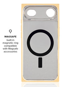 ["Gold", "Crystal", "Elegance", "SQUARE", "iPhone", "Case", "#iPhone", "Air", "+", "MagSafe"]