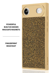 ["Gold", "Crystal", "Elegance", "SQUARE", "iPhone", "Case", "#iPhone", "Air", "+", "MagSafe"]