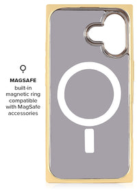 ["Gilded", "Fuchsia", "SQUARE", "iPhone", "Case", "#iPhone", "17", "+", "MagSafe"]