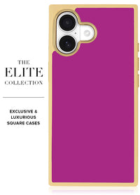 ["Gilded", "Fuchsia", "SQUARE", "iPhone", "Case", "#iPhone", "17", "+", "MagSafe"]