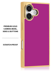 ["Gilded", "Fuchsia", "SQUARE", "iPhone", "Case", "#iPhone", "17", "+", "MagSafe"]