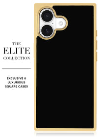 ["Gilded", "Onyx", "Elegance", "SQUARE", "iPhone", "Case", "#iPhone", "17", "+", "MagSafe"]