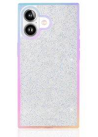 ["Iridescent", "Crystal", "Elegance", "SQUARE", "iPhone", "Case", "#iPhone", "17", "+", "MagSafe"]