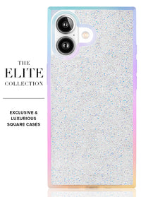 ["Iridescent", "Crystal", "Elegance", "SQUARE", "iPhone", "Case", "#iPhone", "17", "+", "MagSafe"]