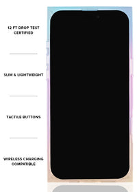 ["Iridescent", "Crystal", "Elegance", "SQUARE", "iPhone", "Case", "#iPhone", "17", "+", "MagSafe"]