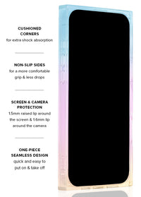 ["Iridescent", "Crystal", "Elegance", "SQUARE", "iPhone", "Case", "#iPhone", "17", "+", "MagSafe"]