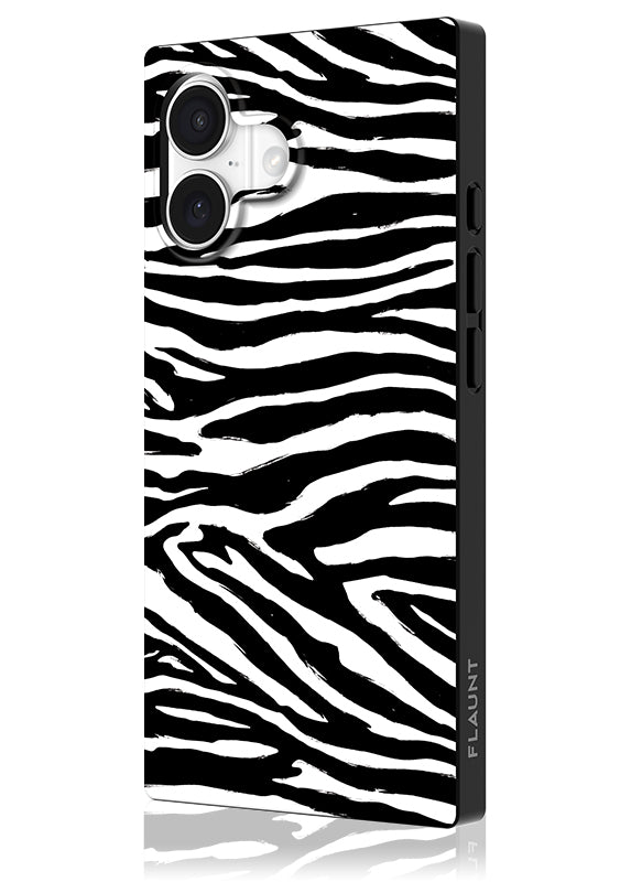 Zebra iPhone Case | The SQUARE® Case - FLAUNT cases