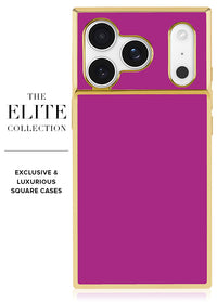 ["Gilded", "Fuchsia", "SQUARE", "iPhone", "Case", "#iPhone", "17", "Pro", "+", "MagSafe"]