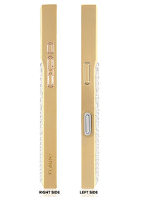 ["Gold", "Metallic", "Embellished", "Pearl", "SQUARE", "Phone", "Case", "#iPhone", "17", "Pro"]