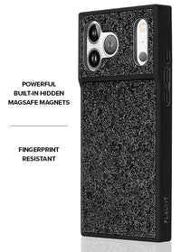 ["Black", "Crystal", "Elegance", "SQUARE", "iPhone", "Case", "#iPhone", "17", "Pro", "Max", "+", "MagSafe,iPhone", "17", "Pro", "+", "MagSafe"]