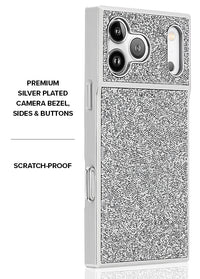 ["SQUARE®", "Silver", "Crystal", "Elegance", "iPhone", "Case", "#iPhone", "17", "Pro", "+", "MagSafe,iPhone", "17", "Pro", "Max", "+", "MagSafe"]