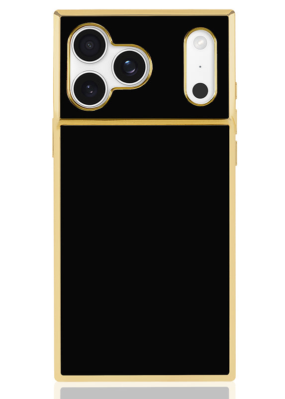 Elite Collection - SQUARE® Gilded Onyx iPhone Case