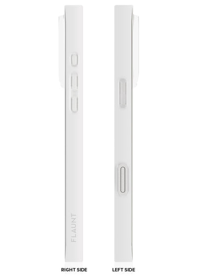 White Polka Dot SQUARE iPhone Case #iPhone 17 Pro Max + MagSafe