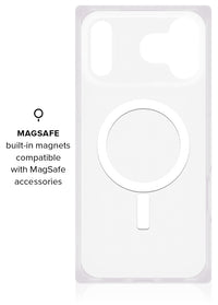 ["White", "Polka", "Dot", "SQUARE", "iPhone", "Case", "#iPhone", "17", "Pro", "Max", "+", "MagSafe"]