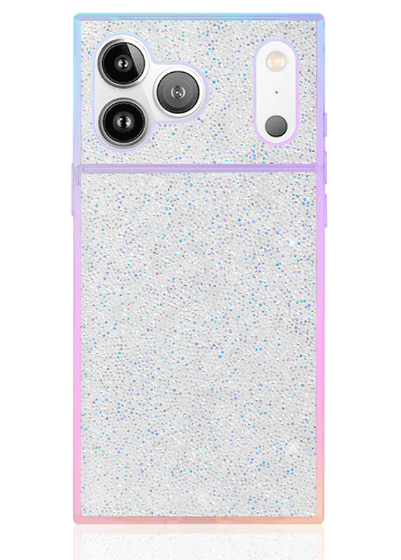 Elite Collection - SQUARE® Iridescent Crystal Elegance iPhone Case