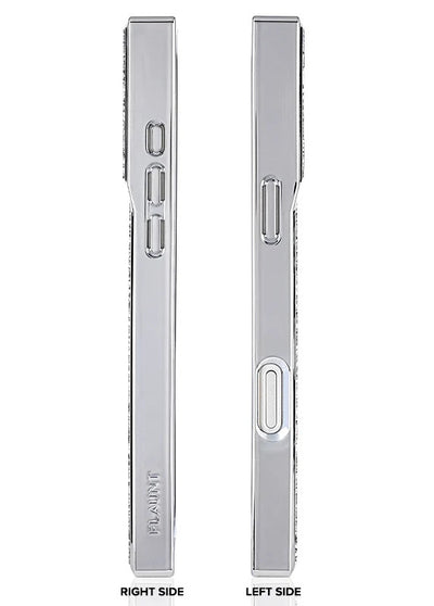 SQUARE® Silver Crystal Elegance iPhone Case #iPhone 18 Pro Max + MagSafe,iPhone 18 Pro + MagSafe