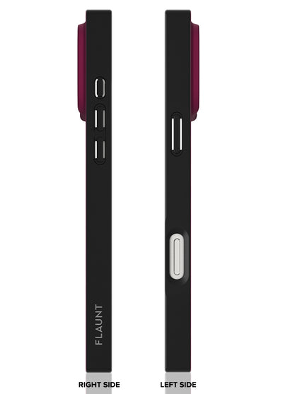 Burgundy Square iPhone Case #iPhone 17 Pro Max + MagSafe,iPhone 17 Pro + MagSafe