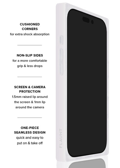 Burgundy Square iPhone Case #iPhone 17 Pro Max + MagSafe,iPhone 17 Pro + MagSafe