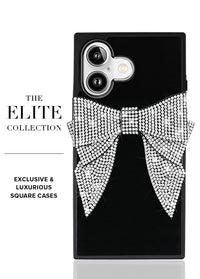 ["Black", "Velvet", "Bow", "Brilliance", "SQUARE", "iPhone", "Case", "#iPhone", "17"]