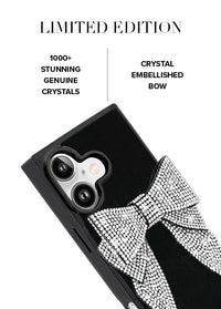 ["Black", "Velvet", "Bow", "Brilliance", "SQUARE", "iPhone", "Case", "#iPhone", "17"]