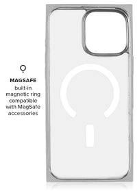 ["Gilded", "Crystal", "Clear", "Silver", "SQUARE", "iPhone", "Case", "#iPhone", "16", "Pro", "Max", "+", "MagSafe,iPhone", "16", "Pro", "+", "MagSafe"]