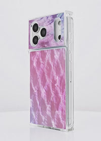 ["SQUARE®", "Pink", "Mother", "of", "Pearl", "iPhone", "Case"]