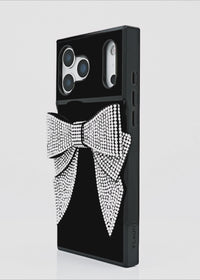 ["Elite", "Collection", "-", "SQUARE®", "Black", "Velvet", "Bow", "Brilliance", "iPhone", "Case"]