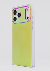 ["SQUARE®", "Pink", "Iridescent", "Satin", "iPhone", "Case"]