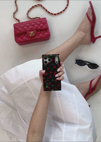 ["SQUARE®", "Very", "Cherry", "iPhone", "Case"]